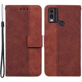 INORCO Za Nokio C22 natisnjen geometrijski vzorec PU usnjena torbica za denarnico, ovitek za telefon proti praskam, (22036796) Cene