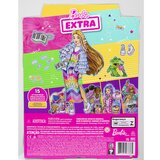 Barbie Extra - lutka v modri jakni z naborki in s hišnim ljubljenčkom krokodilom | Shoptok.si