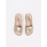 GOODIN Openwork soft sandals gold | Shoptok.si