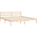  Kreveta s uzglavljem 6FT veliki bračni od masivnog drva | shoptok.hr