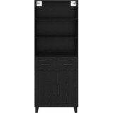  Highboard 2 pcs Crni hrast 69,5 x 34 x 180 cm Konstruirano drvo | Eponuda.com