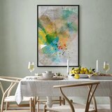  Slika - Butterfly and Dreams (1 Part) Vertical 80x120 U crnom drvenom okviru | shoptok.hr