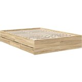  Okvir za krevet s ladicama Sonoma hrast 140 x 190 cm | shoptok.hr