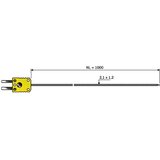 B+B Thermo-Technik Tipalo za zrak B+B Thermo-Technik TE tipalo 1xK NL 1000 -50 do +400 °C K, (20634606) Cene