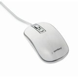 Gembird 4B 06 WS Optical mouse, USB, white silver Cene