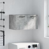 vidaXL Stenska omarica betonsko siva 60x36,5x35 cm inženirski les Cene