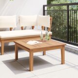 vidaXL vrtna miza 60x60x30 cm iz trdnega lesa Teak | Shoptok.si