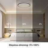  Brilagi - LED prigušiva svetiljka SMART LED/28W/230V, prečnik 35 cm, Wi‑Fi Tuya + daljinski upravljač | Eponuda.com