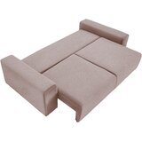 Livetastic ZOFA S POSTELJNO FUNKCIJO, starinsko roza tekstil | Shoptok.si