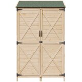  Vrtna Šupa Prirodna 106 x 56 x 176,5 cm Konstruirano drvo | Eponuda.com