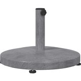  Baza za suncobran Tamno siva drvenasta 48 x 48 x 32 cm | shoptok.hr