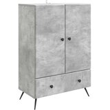  Kreveta Betonska siva 66 x 34,5 x 95 cm Konstruirano drvo | shoptok.hr