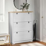  Ormar za cipele s ladicama Corona Bijelo 99 x 32 x 122 cm - 122 cm Bijelo | shoptok.hr