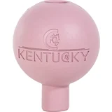 Kentucky Horsewear Gumijasta žoga - Rubber Ball Protection Wall & Lead, S, 11.5 cm - old rose