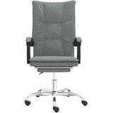  Uredski naslonjač od tkanine tamnosivi | shoptok.hr