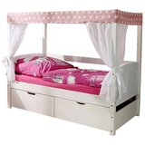 MID.YOU Postelja Z Baldahinom Lino Mini, Bor, Masivno | Shoptok.si