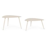 BIZZOTTO Željezni vrtni stolići za kavu u setu 2 kom 73,5x77,5 cm Yvonne – | shoptok.hr