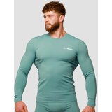 GymBeam kompresivna majica dugih rukava mid blue