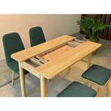Hanah home trpezarijski sto i stolice vina mini 02 1070 oak green