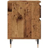 vidaXL Nočna omarica Old Wood 40x35x50 cm Inženirski les | Shoptok.si