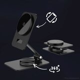  Kućni punjač Wireless 15W rotirajući beli | Eponuda.com