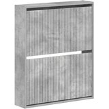 Ormar za cipele na zidu ARNHEM 71 x 17 x 86 cm Betonska siva - Betonska siva | shoptok.hr