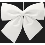 Molarem Home Božićni ukras - Velika mašna 40 x 45 cm, bijela | shoptok.hr