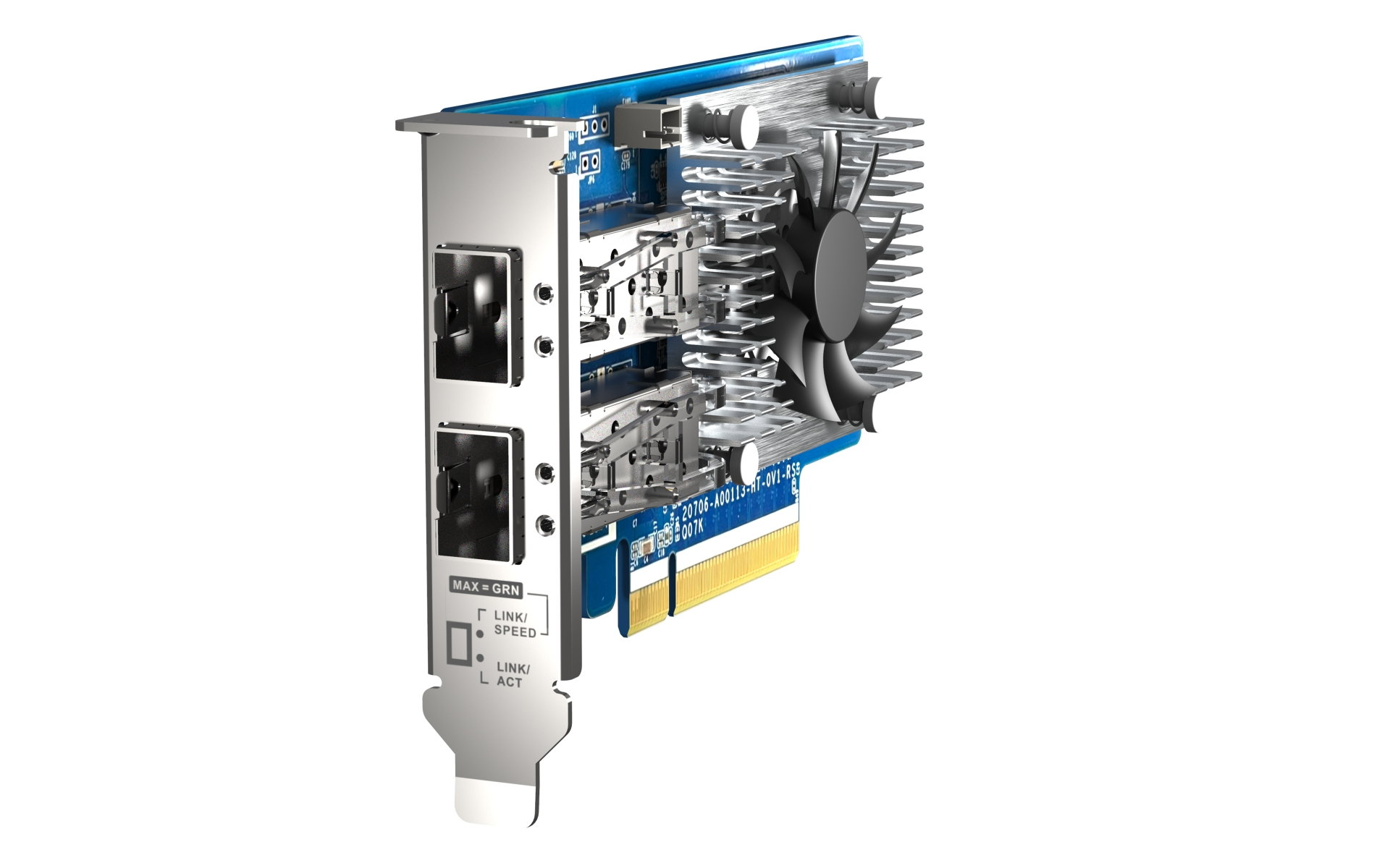 Qnap QXG-25G2SF-CX6 2x 25Gb SFP28 mrežna kartica | shoptok.hr