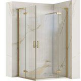 Rea Tuš kabina Hugo 100x100 Gold Brush Cijene