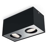 Philips box spot svetiljka crna LED 2x4.5W | Eponuda.com