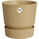 ELHO greenville okrogel cvetlični lonec 47 cm - Golden Sand Cene