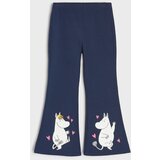 Sinsay Pamučne flare hlače s printom Moomin | shoptok.hr