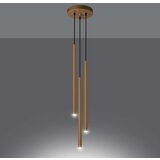  Obesna svetilka PASTELO 3P zlata, (21347744) | Shoptok.si