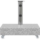  Postolje za suncobran svjetlosivo 45 x 25 x 8,3 cm granitno | Eponuda.com