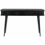 Zuiver Črna konzolna mizica Barbier , dolžina 120 cm