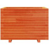  Vrtna sadilica voštano smeđe boje 70x70x49 5 cm od borovine | shoptok.hr