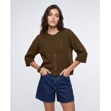 JJXX Telovniki & Jope JXEVI SS CARDIGAN KNIT Kostanjeva | Shoptok.si