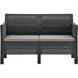  Garnitura 4-delna z blazinami pp antracitna | Shoptok.si