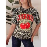 DStreet T-shirt damskie oversize w cętki ZESTSTYLE szary | Shoptok.si