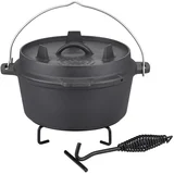 SET S POSODO "DUTCH OVEN" Black Iron BBQ