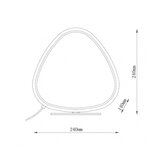 Bb Link Bela SOLEA 22-Stona lampa 12W 3000/4000/6000K | ePonuda.com