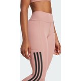 Adidas Športne hlače 'Optime' pastelno rdeča / črna | Shoptok.si