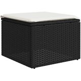 4-dijelni set vrtnih sofa od poliratana s jastucima crni | shoptok.hr