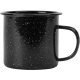 Sagaform Doris emajliran lonček - Black | Shoptok.si
