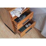 MID.YOU MAJHNA NOČNA OMARICA, masivno indijski rožni les barve indijskega rožnega lesa | Shoptok.si