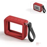 INF Silikonska zaščitna torbica s trakom za roko za JBL GO2 Red, (21537273) | Shoptok.si