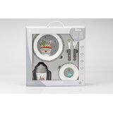 Interbaby set za jelo Indian - grey | shoptok.hr