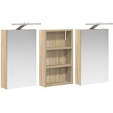  Set ormarića za kupaonicu 3 kom. 90 x 10,5 x 50 cm | shoptok.hr