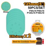 Ingco akrs125050 brusni papir 125mm 50/1 super ( AKRS125050 ) Cene