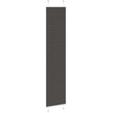  Plisirana zavjesa Crna 50x200 cm Širina tkanine 49,4 cm Poliester | shoptok.hr